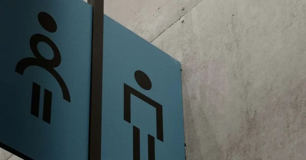 bathroom signs