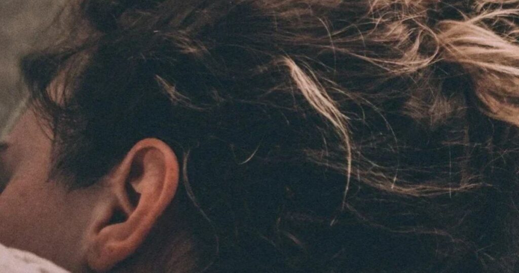 new mom sleeping after cesarean birth